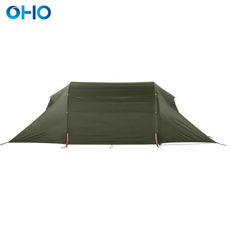 OHO Small Size Frame Tunnel Camping Tent 2 Person Outdoor Waterproof Camp Tent for Sale