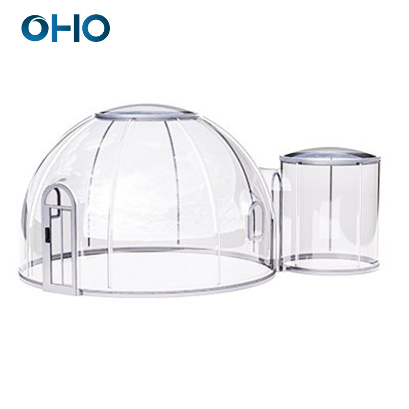 OHO Luxury Starry tent Hotel Resort Transparent Bubble Dome Igloo Tent Star House for Sale