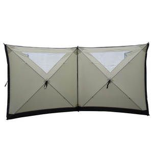 OHO Outdoor OEM ODMFoldable Eco-friendly Beach Wind Screen Fence Windscreen Camping outdoor Wind Screen