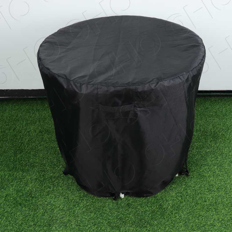 OHO Outdoor Ice Bath Tub Cover, Waterproof 420D Heavy Duty Outdoor Portable Bathtub Foldable Cover, Cold Plunge Tub Cover