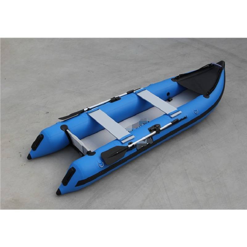 2 3 4 5 6 Person Inflatable Kayak Fishing Boat Custom PVC Hypalon Kaboat Rescue Rubber Rowing Boat with Motor