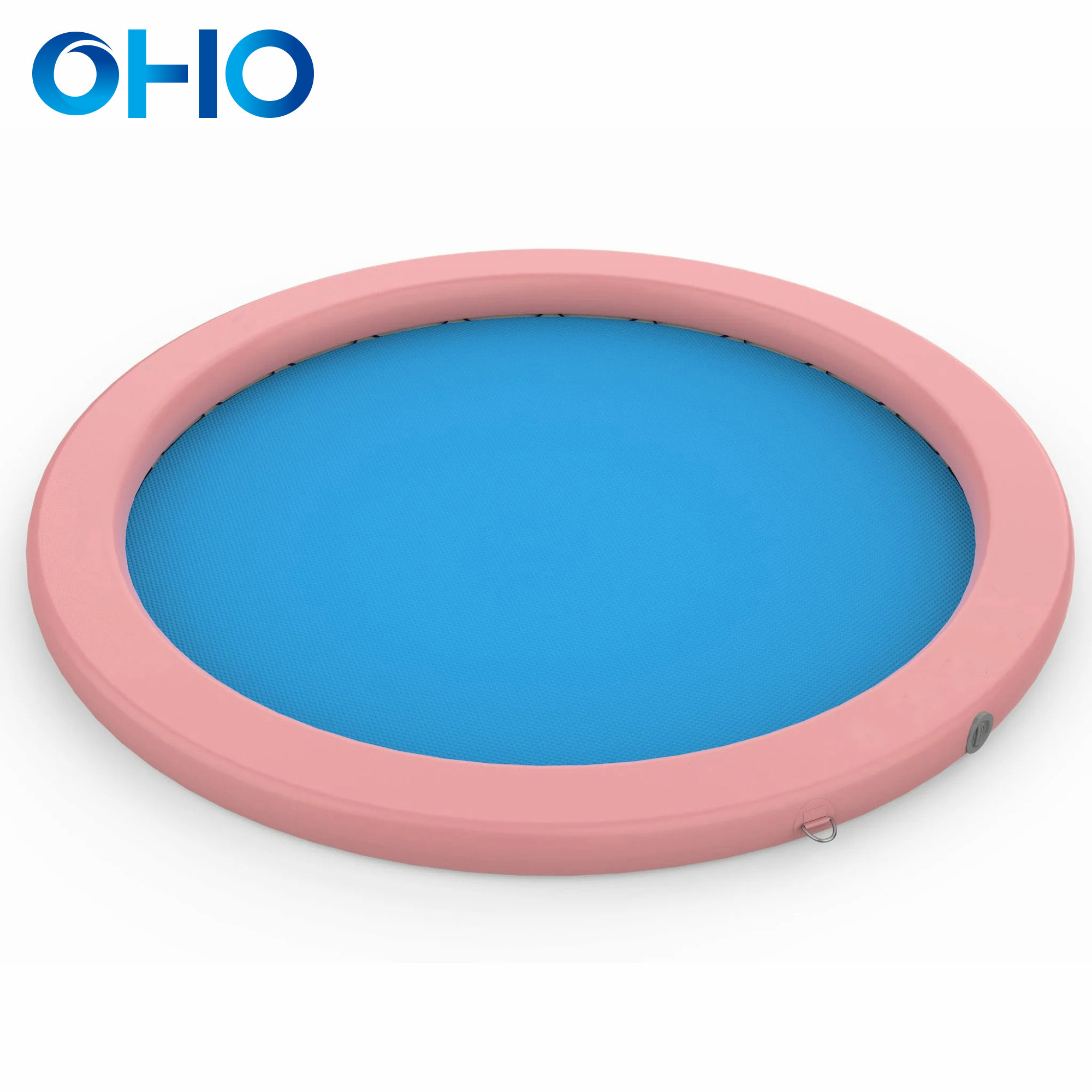 OHO Round sun pad inflatable floating water hammock pool for sea lake