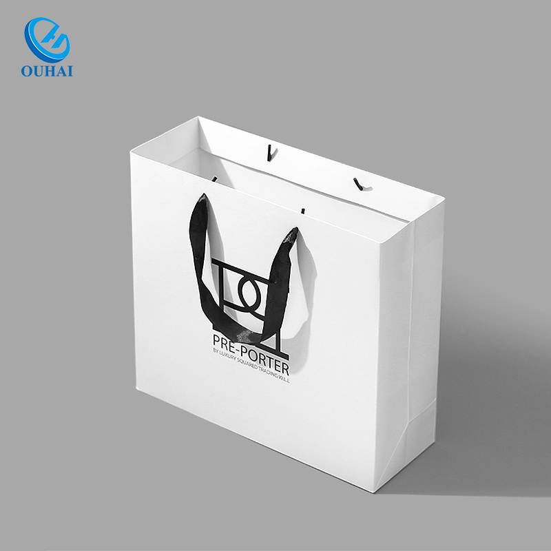 Wholesale Cheap Price Luxury Famous Brand Gift Custom Printed Shopping Paper Bag With Your Own Logo