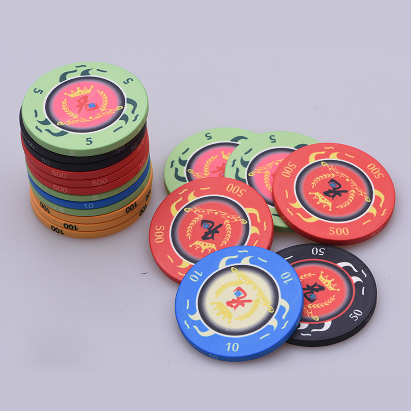 Professional custom 500 500 pcs original 25 cent 43mm blank 14g 10g set ceramic poker chips