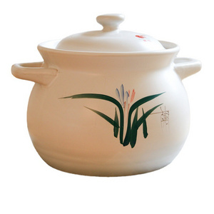 1.3L 2.1L 2.85L soup ceramic crock slow cooking pot