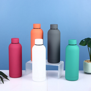 Color layer Dual wall 304 stainless steel personalized keeps cold and heat frank green thermos 2 liter water bottle