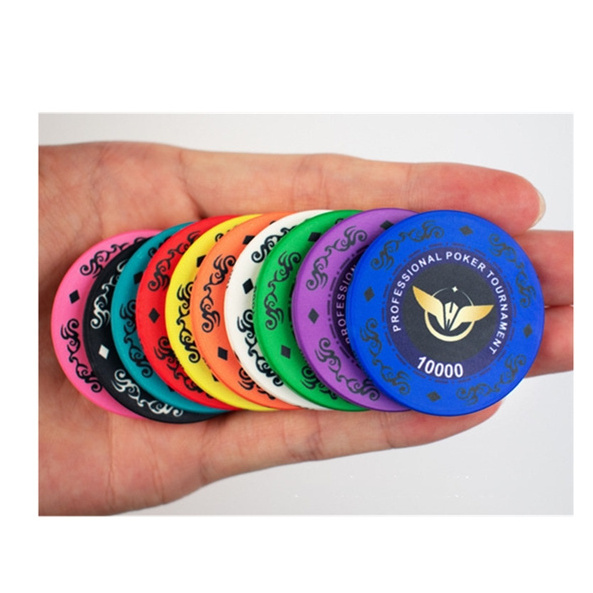 custom logo printing ABS Golf clay ceramic plastic casino uhf nfc rfid poker chips