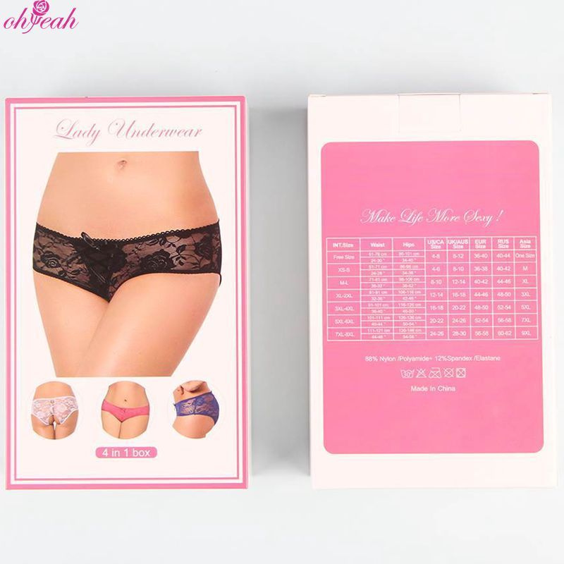 Ladies Sexy Other No Crotch Women's Underwear 4 Piece Panty Box Open Crotch crotchless Panties lingerie Sexy Fat Girl | BestSuppliers.com Ladies Sexy Other No Crotch Women's Underwear 4 Piece Panty Box Open Crotch crotchless Panties lingerie Sexy Fat Girl | BestSuppliers.com