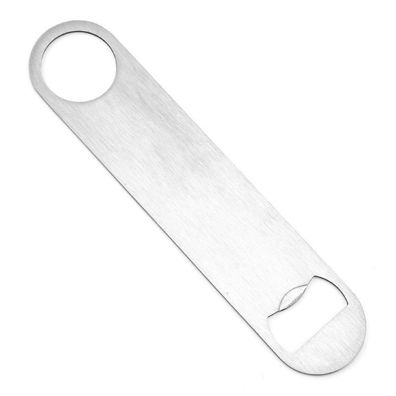 Durable Bar Kitchen Custom Beer Bottle Opener Blanks Stainless Steel Flat Speed Bottle Opener