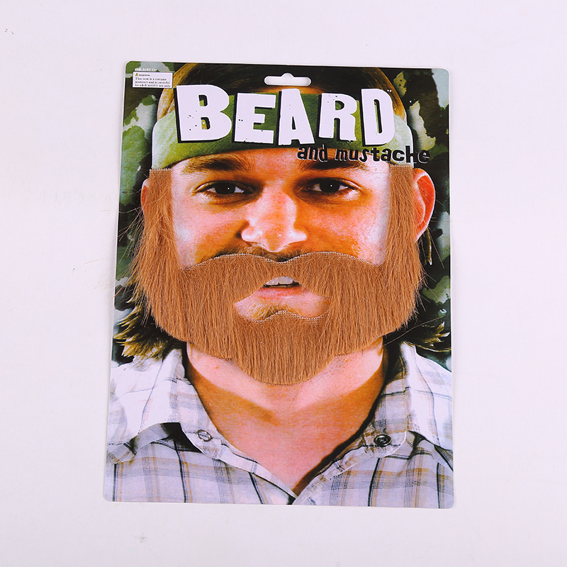 Self Adhesive Mustache Sideburns Fake Beard