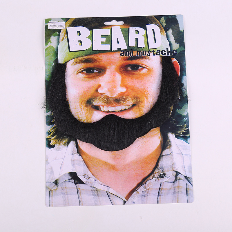 Self Adhesive Mustache Sideburns Fake Beard