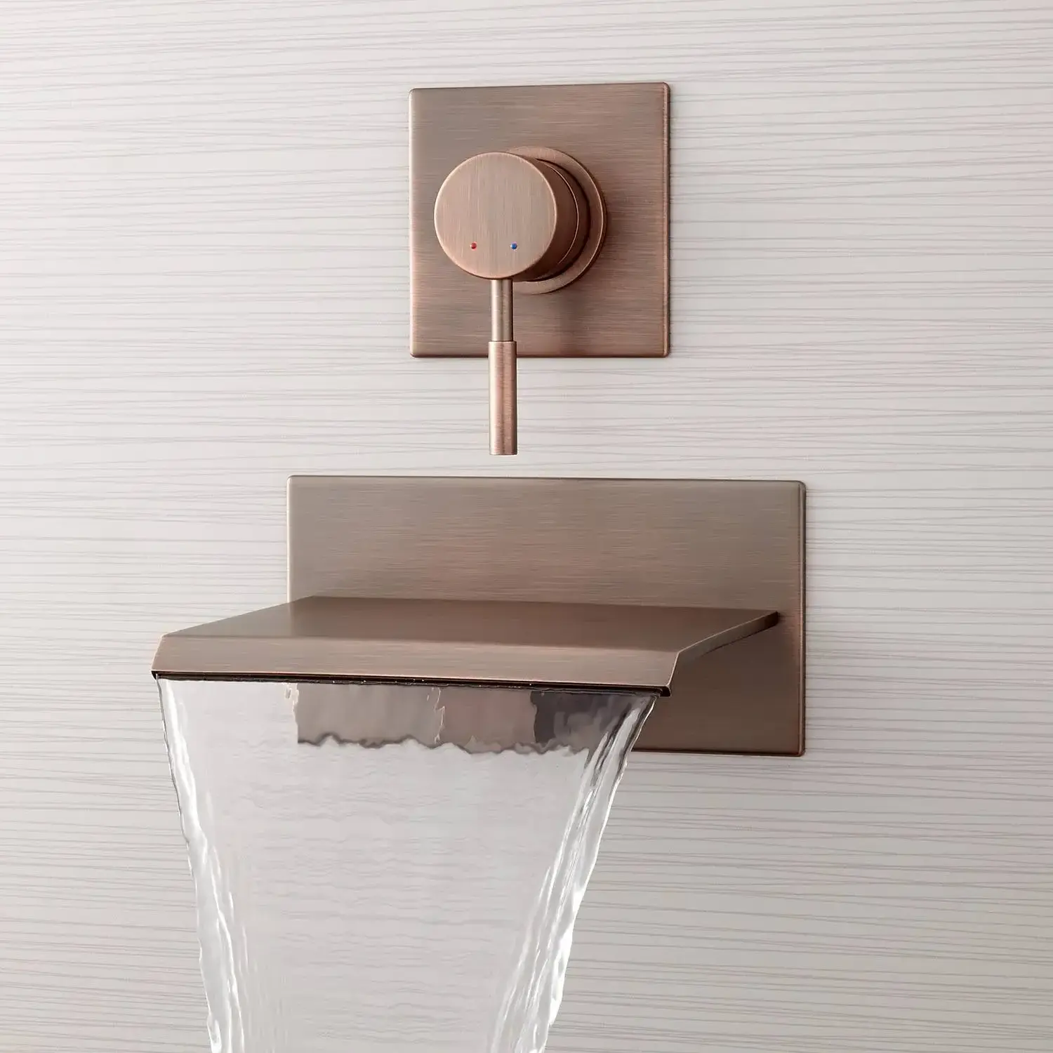 Copper Chrome Wall Mounted Bathtub Shower Faucet Tub Freestanding Faucet With Wall Faucet