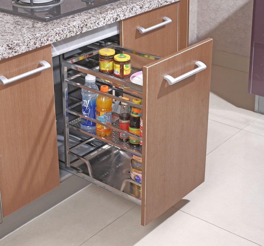 Modern Kitchen Accessories Stainless Steel kitchen pull out basket GFR-206