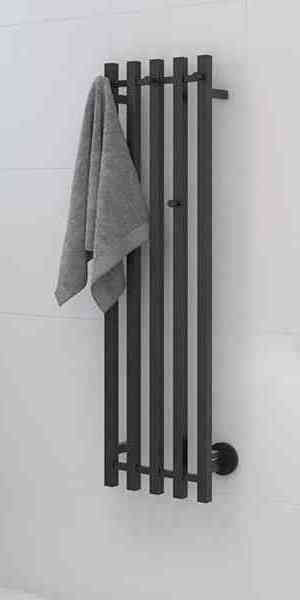 Stainless Steel Heated Towel Rack Bathroom Towel Holder Vertical Electric Heated Towel Rack