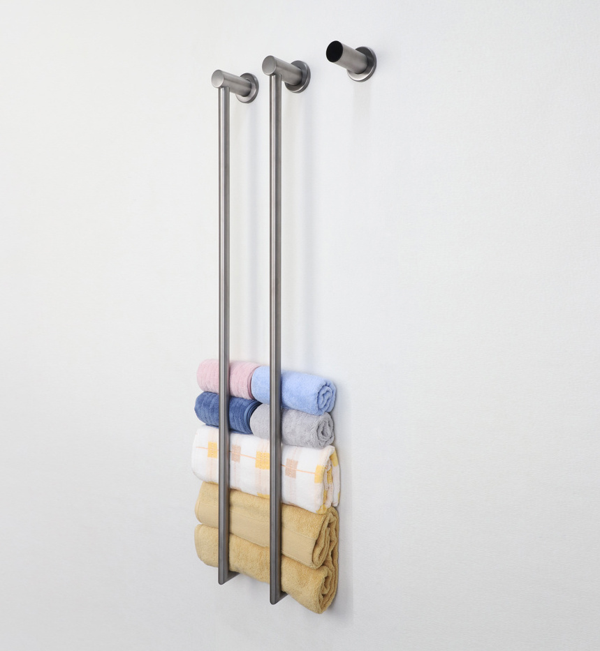 Newest Arrival Towel Racks Wall Mounted Vertical Towel Radiator Heated Towel Rail Drying Racks