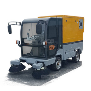 OR-S1800 battery use automatic street road sweeper brushes broom