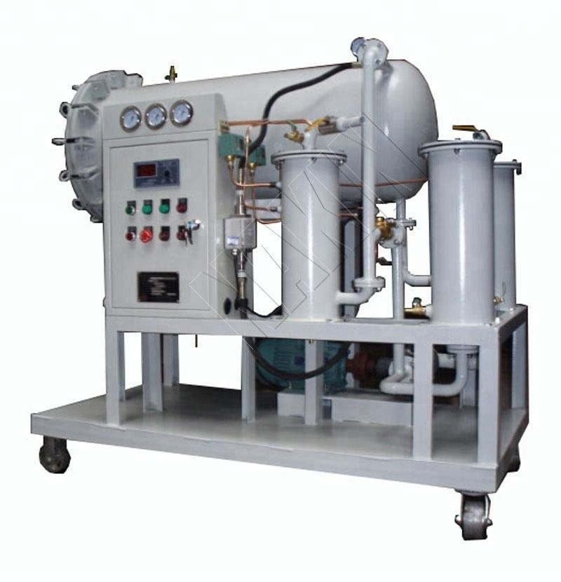 Coalescence oil filter, oil purifier machine