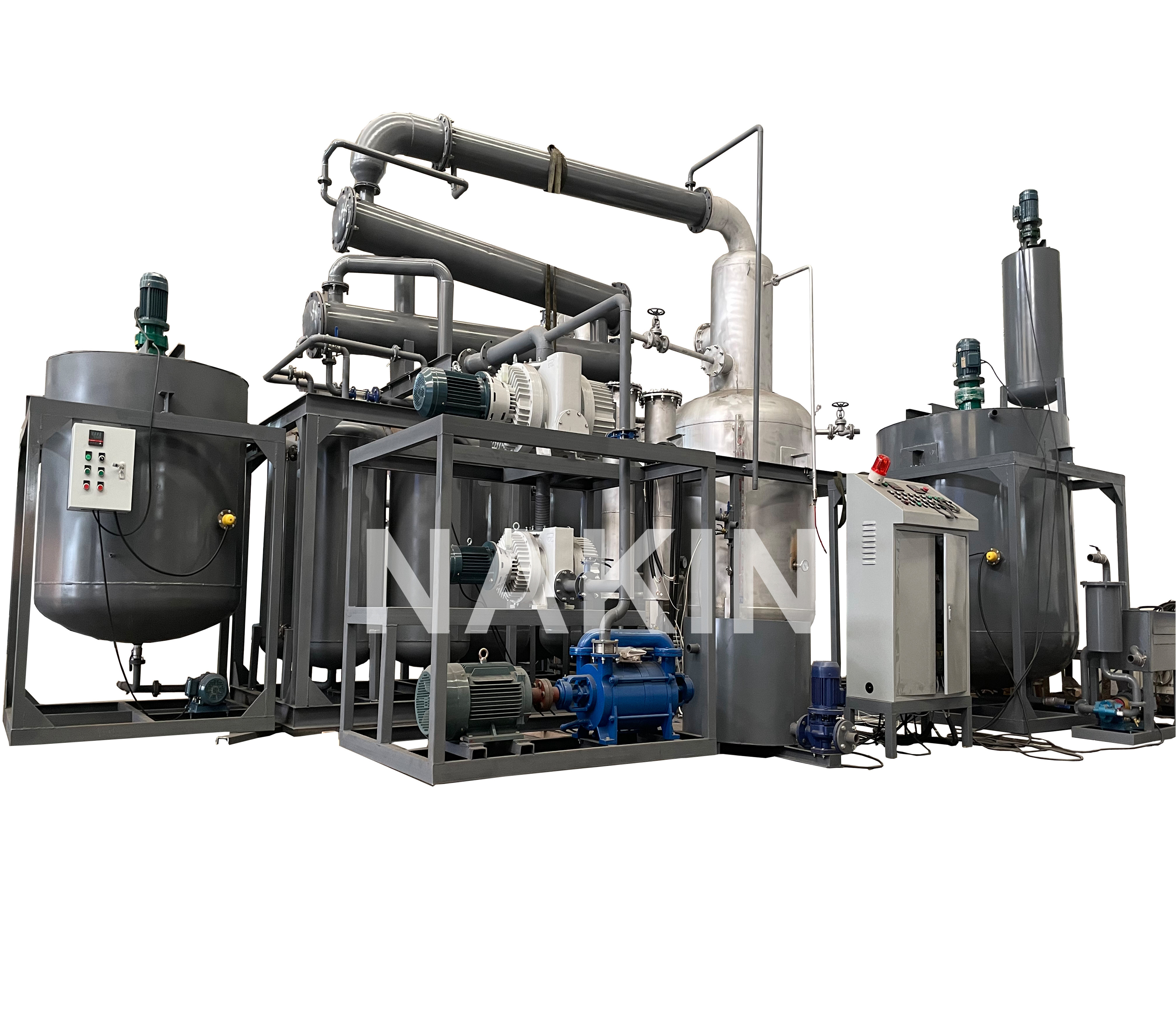 Best Waste Oil Purifier Motor Oil Filtration Machine Black Oil Refinery For Sale