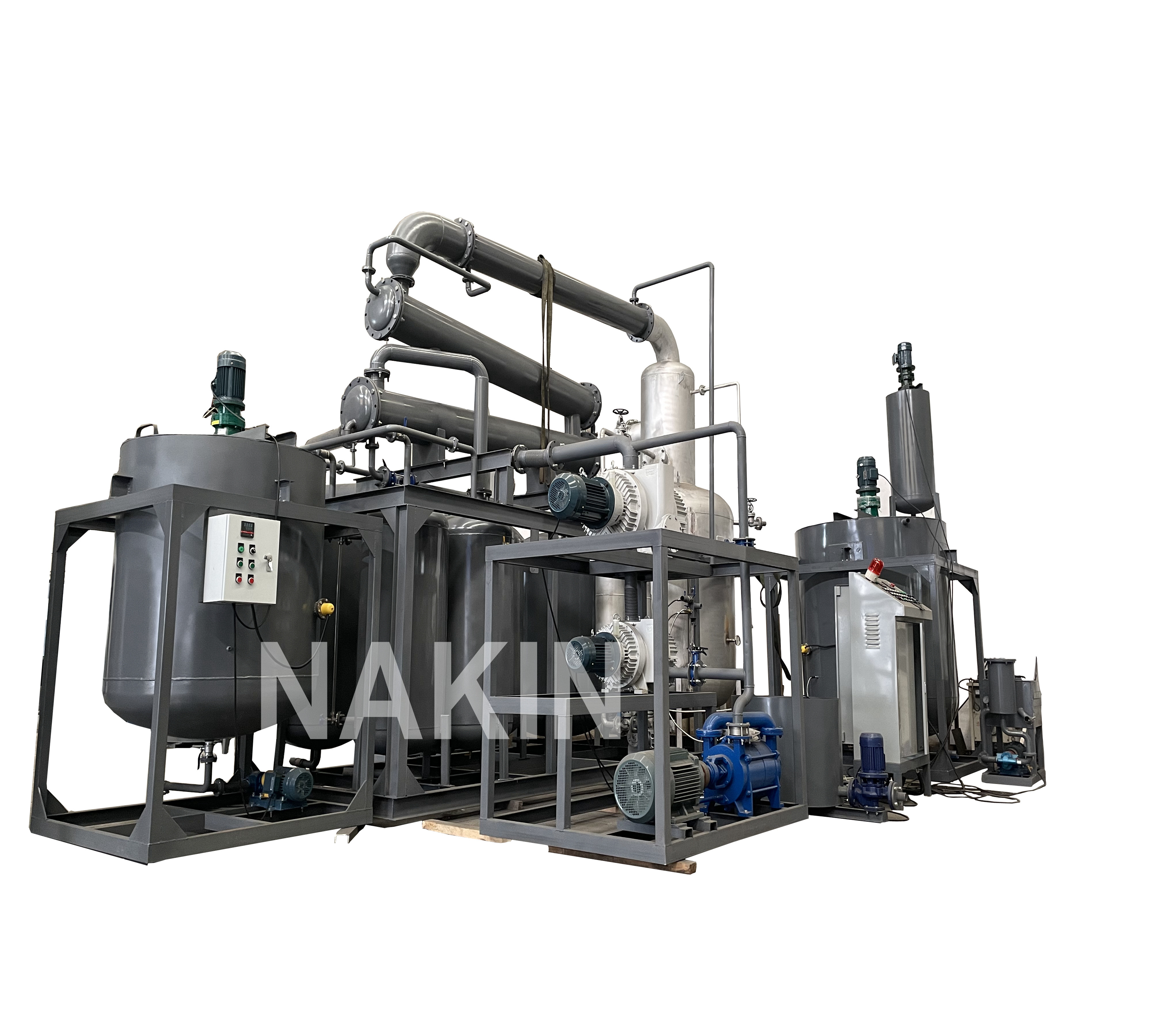 Best Waste Oil Purifier Motor Oil Filtration Machine Black Oil Refinery For Sale