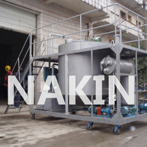 Car black oil recycling machine, mini waste oil refining plant