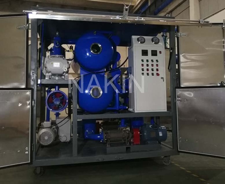 High Filtration Accuracy Mobile Transformer Oil Filtration Machine Insulating Oil Treatment Machine Dehydration Filtration