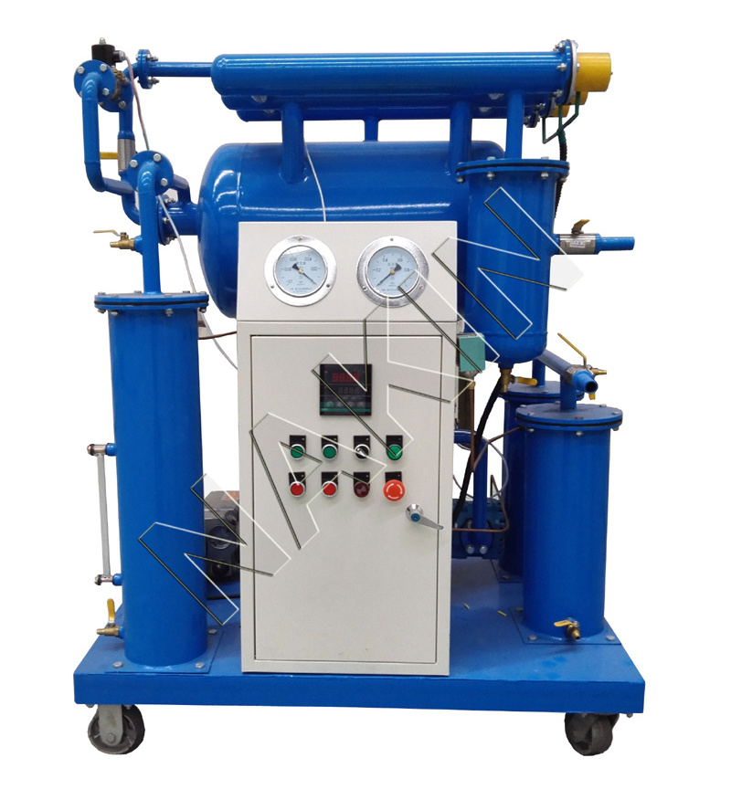 Portable Transformer Oil  Used Oil Purification Machine Mini Oil Refinery for Sale