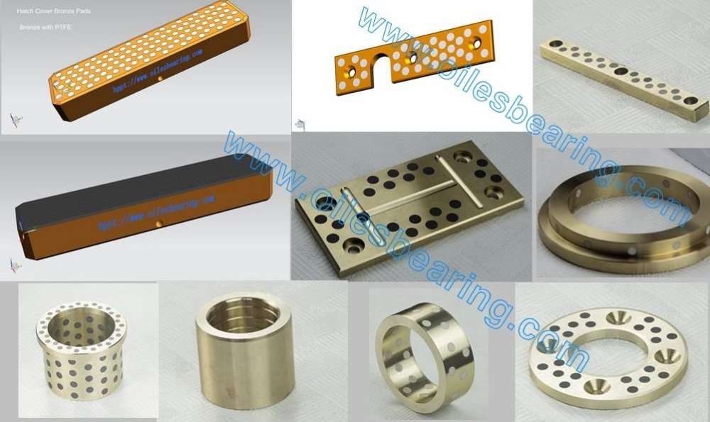 Marine naval brass rubber bearings,water lubricated bronze bushing,marine bronze flange bush