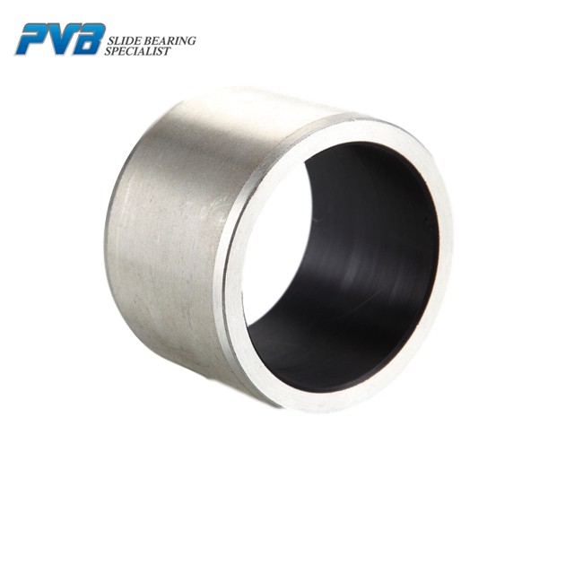 SS304 stainless steel self lubricating bush bearing, SS316 PTFE coated DU bush, SF-1S stainless steel DU bearing factory