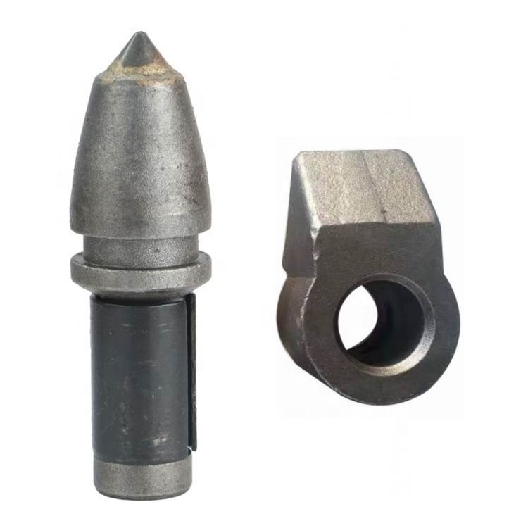 C31 BTK03 25mm Betek Round Shank Conical Bullet Bit For Trenching And Foundation Drilling