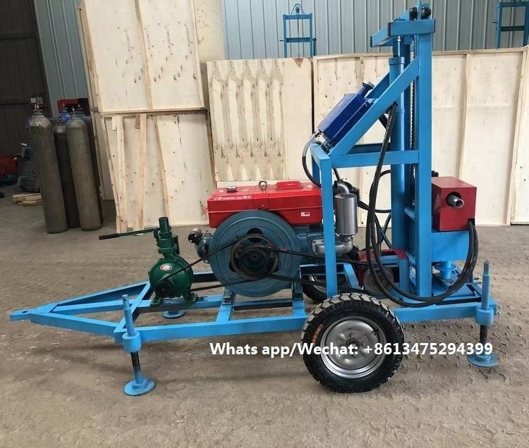 Small Electric Water Well Drilling Rigs / Portable Deep Water Bore Drilling Machines For Sale