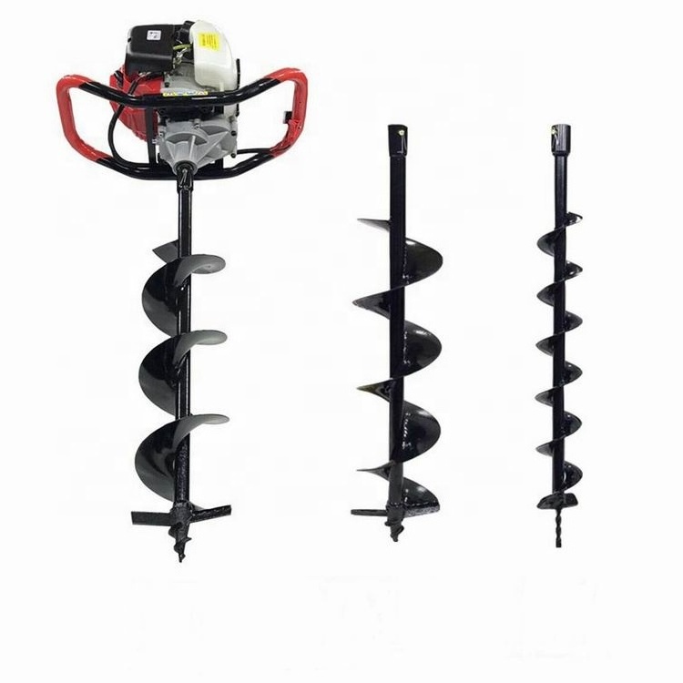 52cc Gasoline Earth Auger or Tree Planting Digging Machine or Gasoline Post Hole Digger