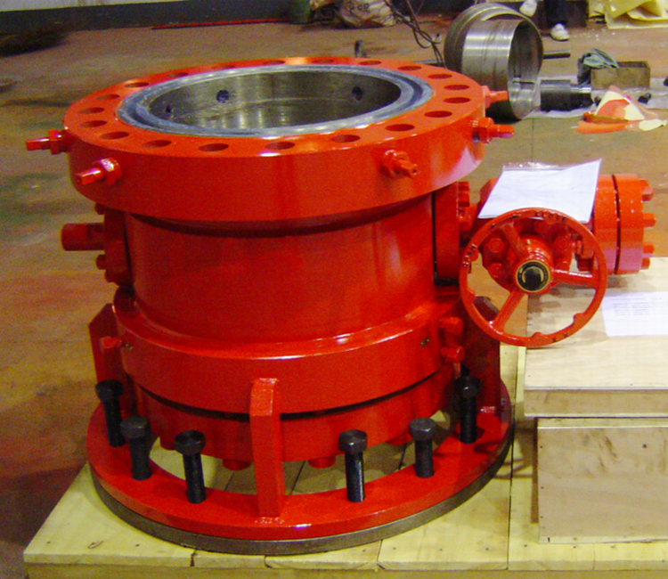 oilfield wellhead assembly casing head and tubing head for blowout preventer BOP and christmas tree