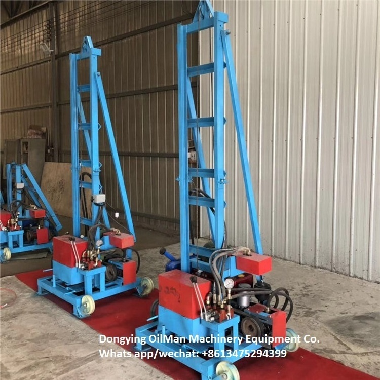 Small Electric Water Well Drilling Rigs / Portable Deep Water Bore Drilling Machines For Sale