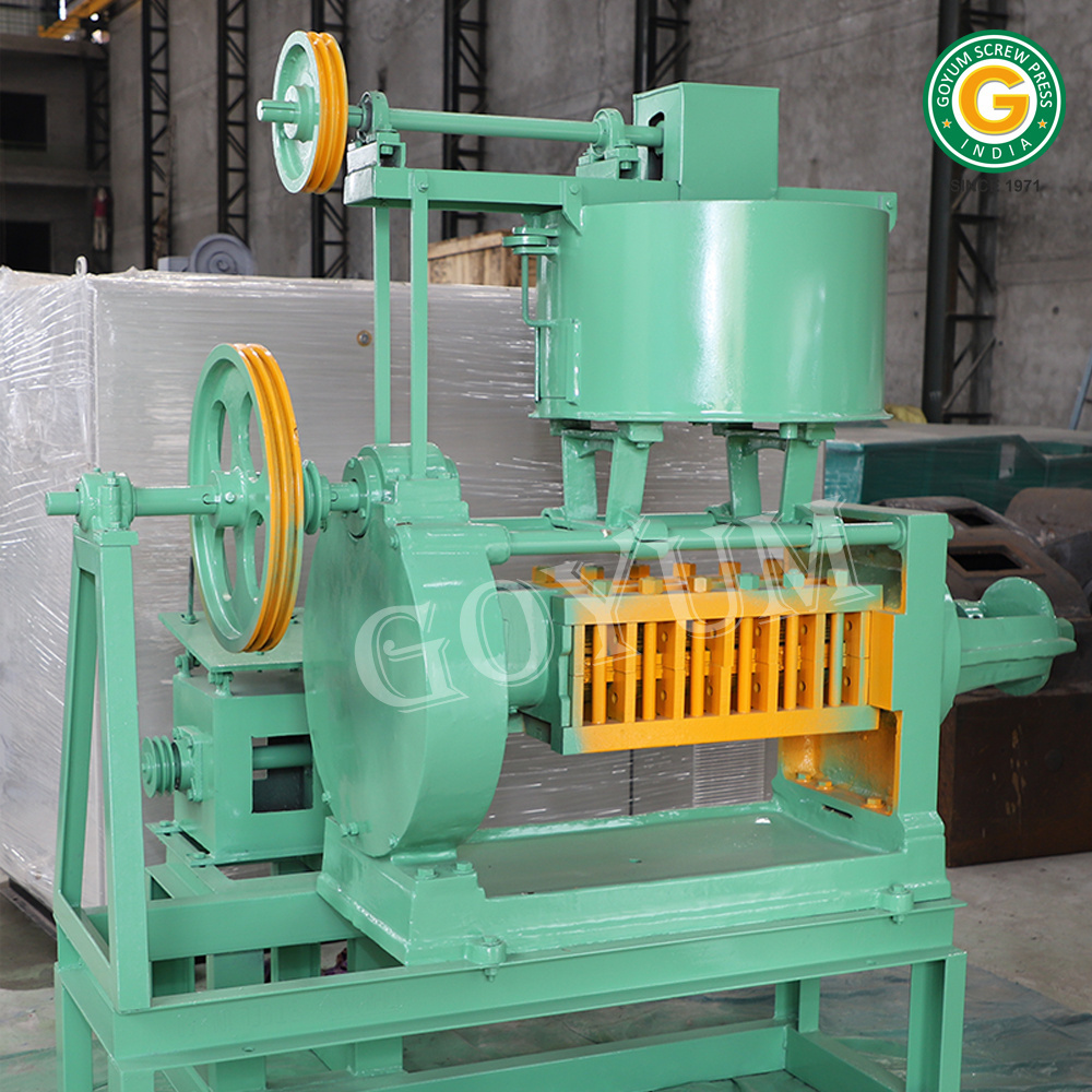 New condition Low Residue 2~3 ton per day Mini Groundnut Screw Oil Press expeller ground nut screw press machine