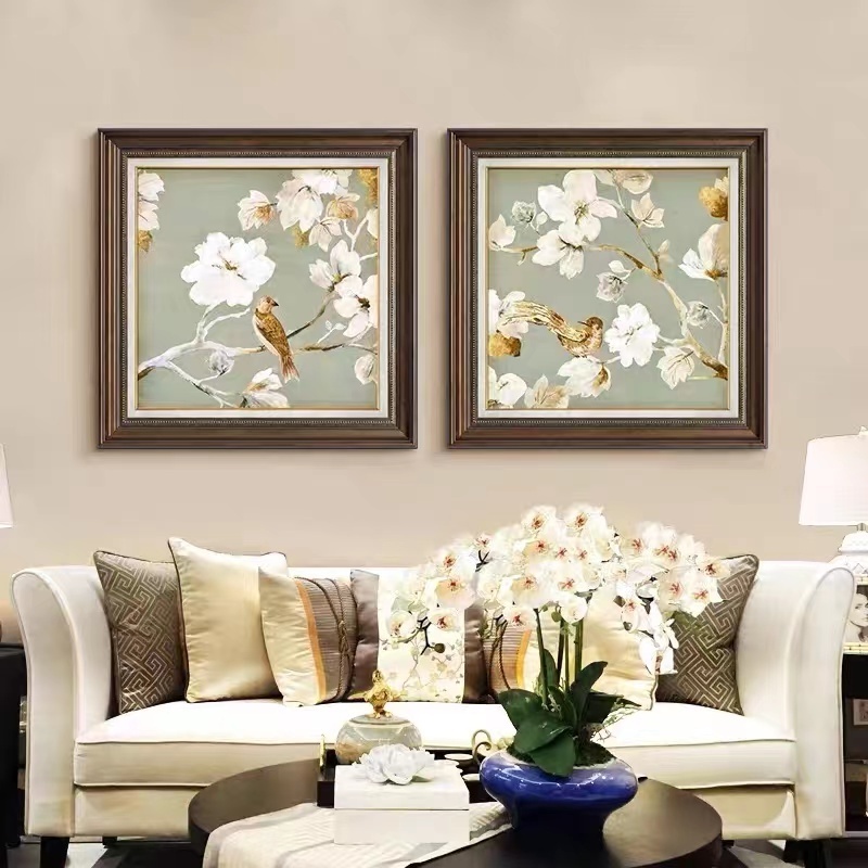 Still Life Handmade High Quality Classic Magnolia Flower Oil Painting ...