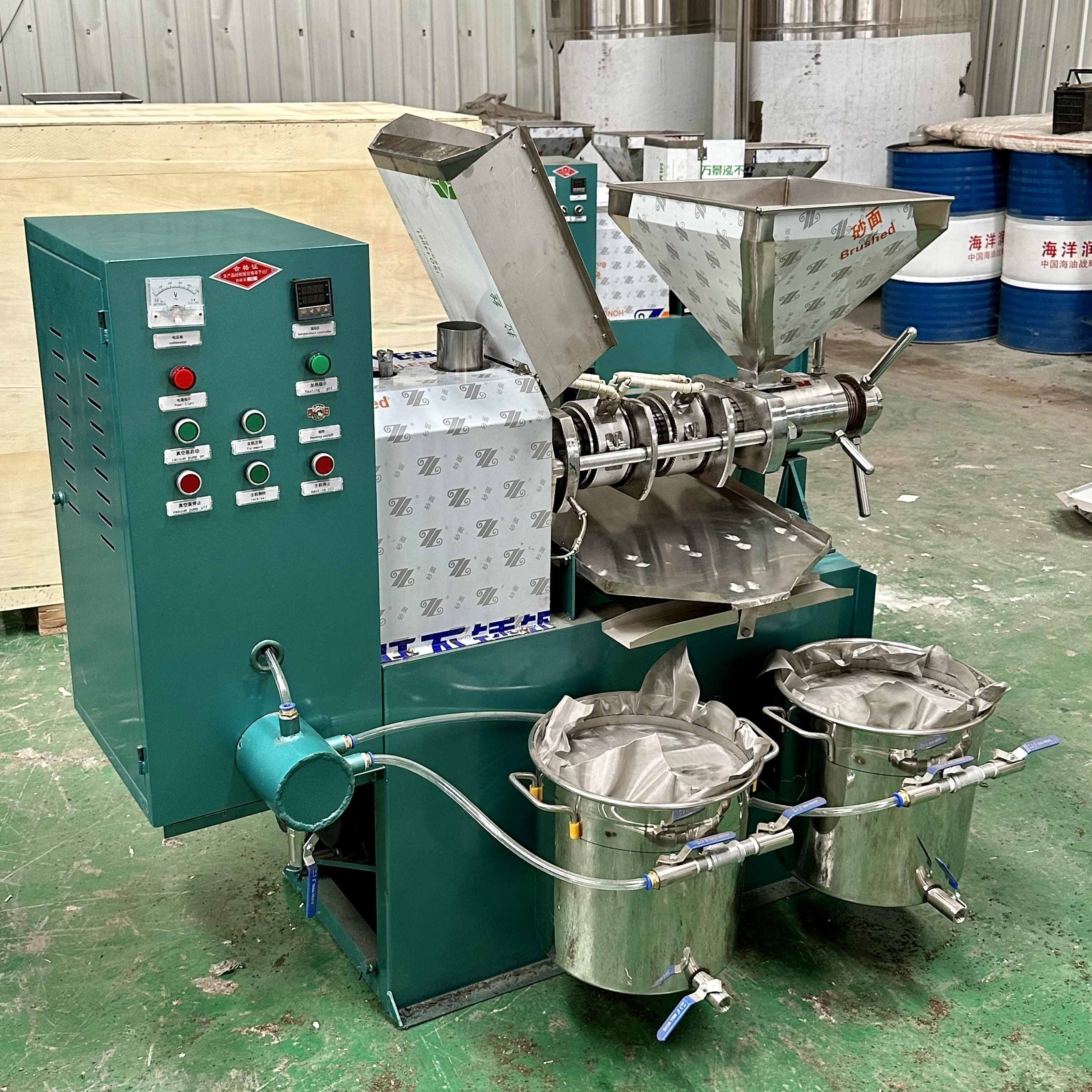 Palm Kernel Coconut oil Expeller Cotton Seed Oil Extraction Machine