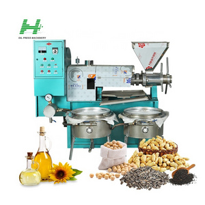 Cooking oil making machine 100 kg per hour cold and hot press oil extraction machine oil press machine for groundnuts