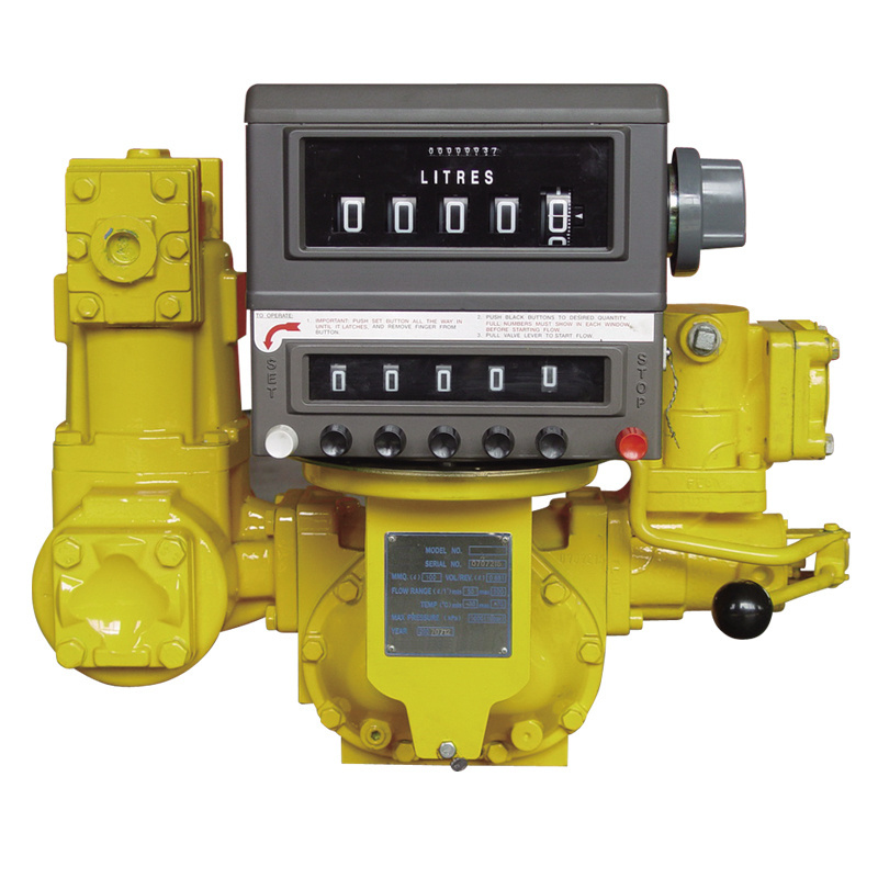 Positive Displacement Flowmeter 2 inch Suitable For Gasoline Diesel Kerosene