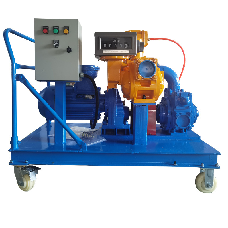 Blackmer Sliding Rotary Vane Vacuum Pump Mobile Fuel Unit