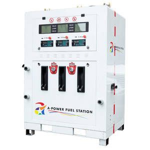 Mini Diesel and Petrol Skid Mobile Gas Station Portable 3000L Container Mini Mobile Fuel Station