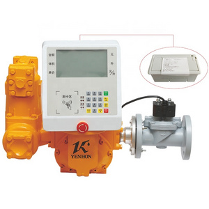 Positive Displacement Flowmeter 2 inch Suitable For Gasoline Diesel Kerosene