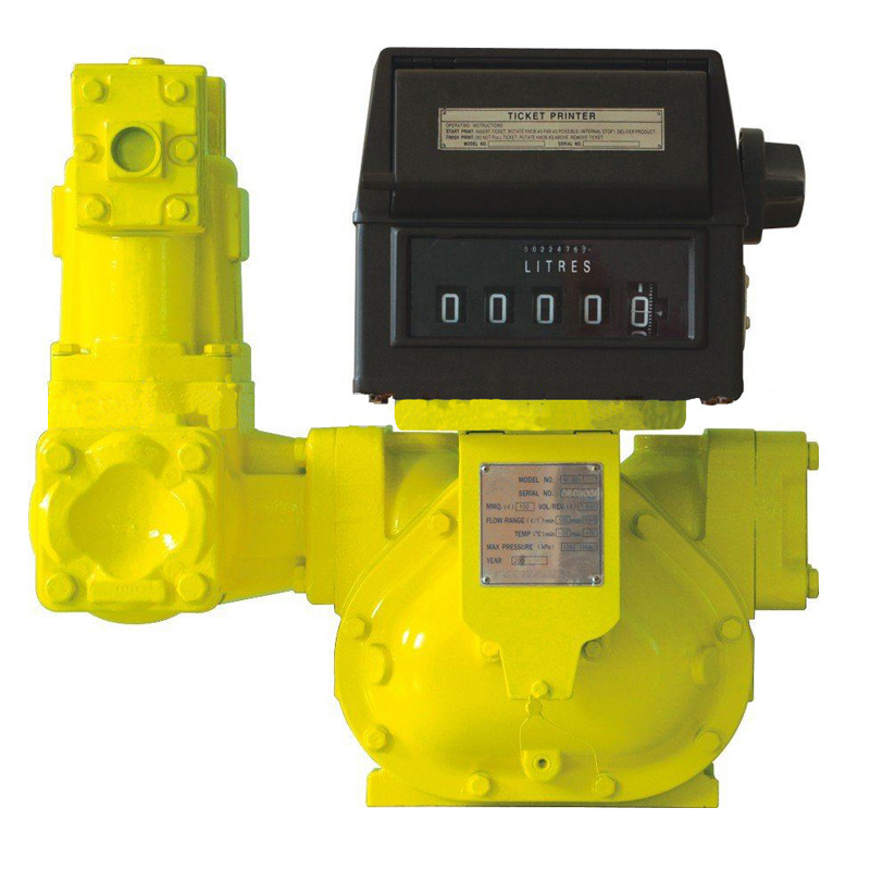 Positive Displacement Flowmeter 2 inch Suitable For Gasoline Diesel Kerosene