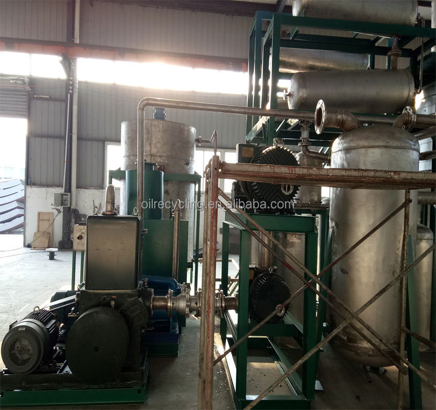 Used oil black diesel oil distillation machine