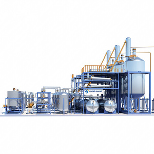 Used oil black diesel oil distillation machine