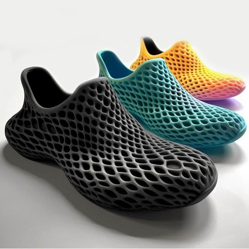 Custom 3D Printing Multi Color Sports Walking Shoes Online FDM Polycarbonate 3D Printing