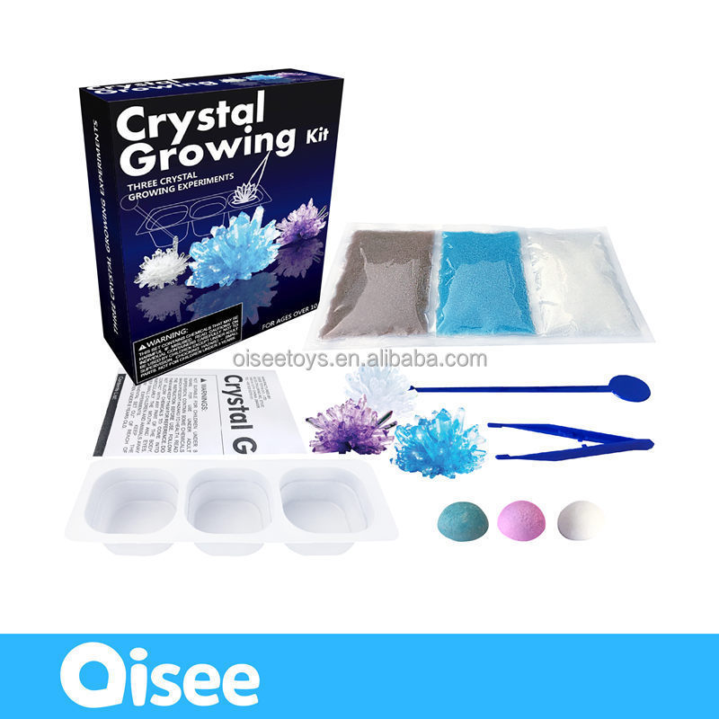 Free Shipping Crystal Growing Experiment Kit Toys for Kids