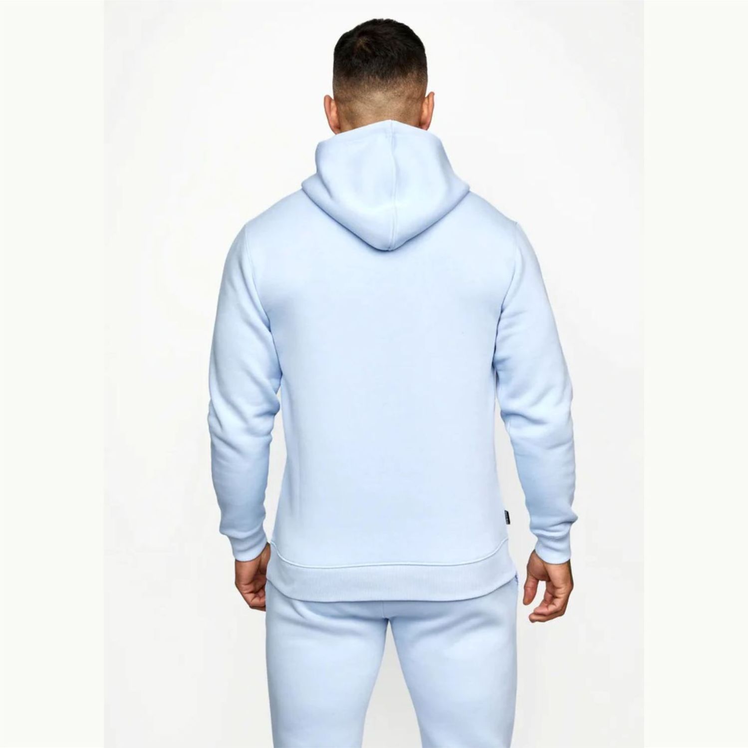 Slim Custom Fashion Fitted Printed Team Blue Gym Tracksuit for Men Sport Wear Sweat wear Two Pieces Blank Sport Tracksuit Men