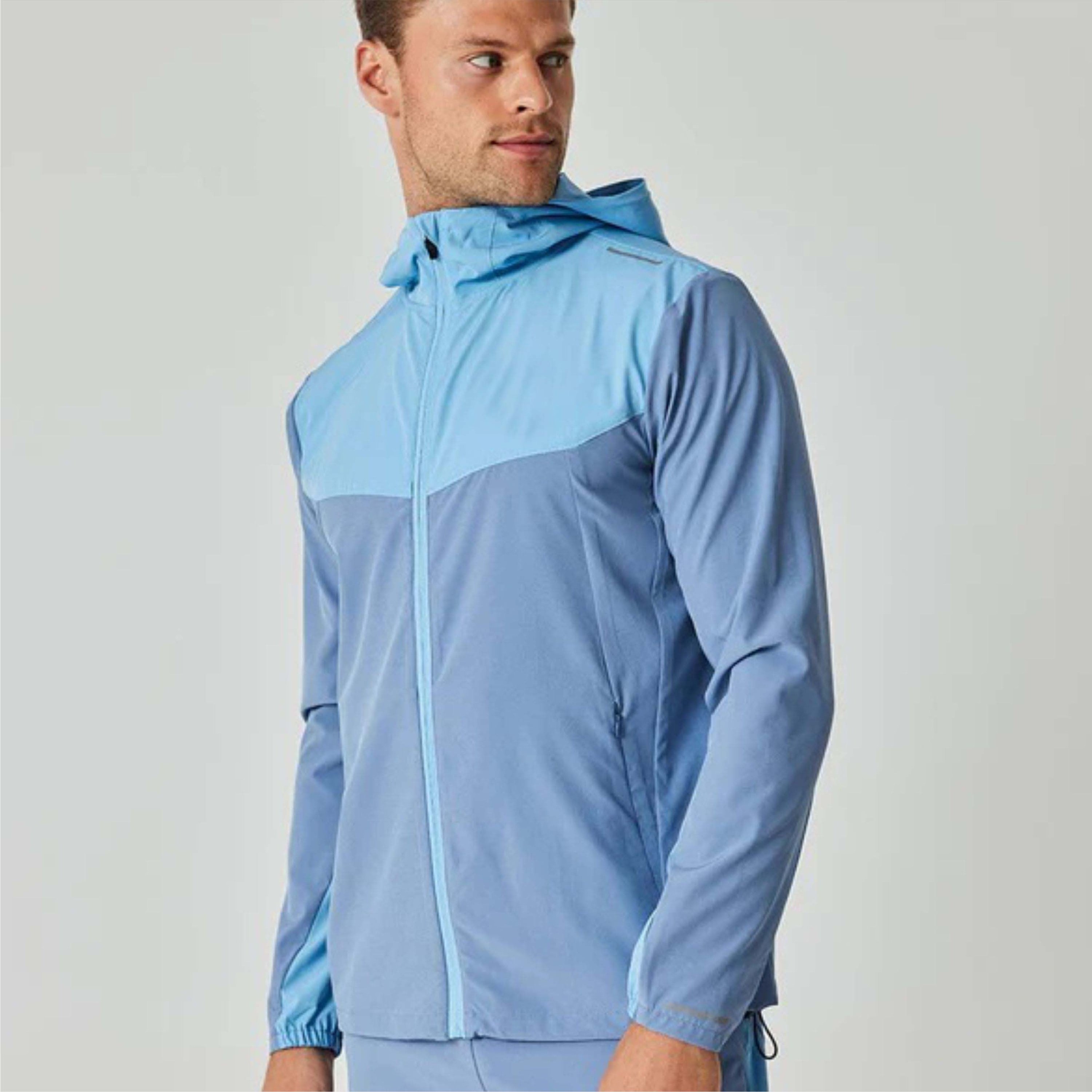 Men's Retro Two-Tone Windbreakers - High-Quality and Stylish Color-Block Jackets for Casual and Outdoor Wear