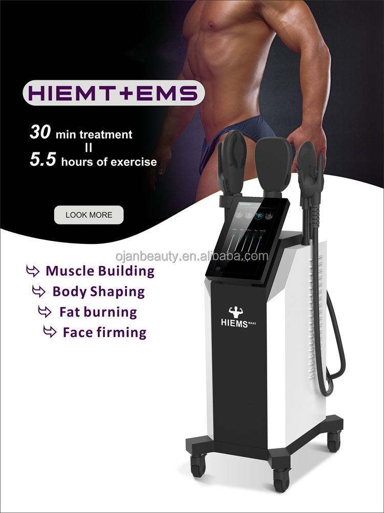 2024 ems sculpting 5 handles v line face lifting machine Ems Pe- face sculpt machine