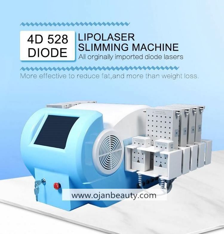 Hot Selling no injections 3D Lipo Laser 650nm 780nm 940nm wavelength 210mw lamp 5D Lipolaser Fat Removal Machine